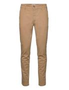 Sderico Filip Bottoms Trousers Chinos Beige Solid