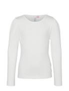 Vmlavender Ls Top Girl Noos Tops T-shirts Long-sleeved T-shirts White ...