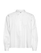 Org Co Solid Raglan Shirt Ls Tops Shirts Long-sleeved White Tommy Hilf...