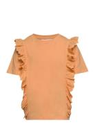Tnbilla S_S Tee Tops T-shirts Short-sleeved Orange The New