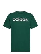 M Lin Sj T Sport T-shirts Short-sleeved Green Adidas Sportswear