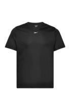 Running Ss Speedwick Tee Sport T-shirts Short-sleeved Black Reebok Per...