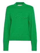 Hero Sweater Tops Knitwear Jumpers Green Notes Du Nord