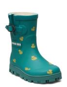 Rd Rubber Classic Duck Kids Shoes Rubberboots High Rubberboots Green R...