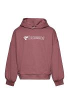 Hmloctova Hoodie Sport Sweat-shirts & Hoodies Hoodies Burgundy Hummel