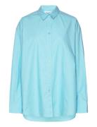 Lua Np Shirt 14644 Tops Shirts Long-sleeved Blue Samsøe Samsøe