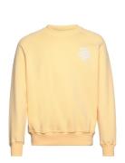 Darren Sweatshirt Tops Sweat-shirts & Hoodies Sweat-shirts Yellow Les ...