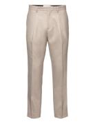 Maweller Pleat Pant 73 Bottoms Trousers Formal Cream Matinique