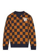 Rod Junior Checkered Sweatshirt Tops Sweat-shirts & Hoodies Sweat-shir...