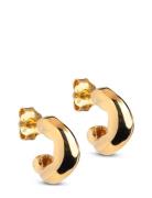 Hoops, Gianna Small Accessories Jewellery Earrings Hoops Gold Enamel C...