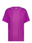 Asmc Tpa Tee Tops T-shirts & Tops Short-sleeved Purple Adidas By Stell...