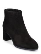 Freva55 Zip Shoes Boots Ankle Boots Ankle Boots With Heel Black Clarks