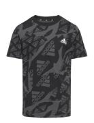 J Camlog T Sport T-shirts Short-sleeved Grey Adidas Performance