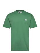 Essential Tee Sport T-shirts Short-sleeved Green Adidas Originals