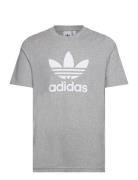 Trefoil T-Shirt Sport T-shirts Short-sleeved Grey Adidas Originals