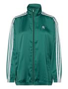Satin Tt Loose Sport Sweat-shirts & Hoodies Sweat-shirts Green Adidas ...
