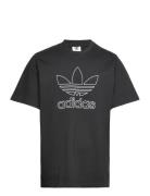 Outl Tref Tee Sport T-shirts Short-sleeved Black Adidas Originals