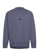 M Z.n.e. Pr Crw Sport Sweat-shirts & Hoodies Sweat-shirts Blue Adidas ...
