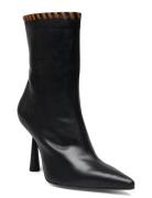 Leo Black Shoes Boots Ankle Boots Ankle Boots With Heel Black ALOHAS