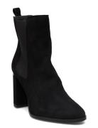 Cup Heel Chelsea Boot 80-Sue Shoes Boots Ankle Boots Ankle Boots With ...