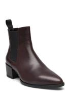 Marja Shoes Boots Ankle Boots Ankle Boots With Heel Brown VAGABOND