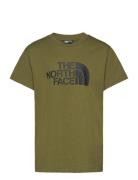 B S/S Easy Tee Sport T-shirts Short-sleeved Khaki Green The North Face