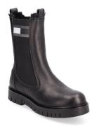 Tjw Warmlined Chelsea Boot Shoes Chelsea Boots Black Tommy Hilfiger