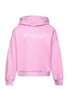 Hmloctova Hoodie Sport Sweat-shirts & Hoodies Hoodies Pink Hummel