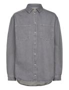 Eleanor Shirt 15061 Tops Shirts Long-sleeved Grey Samsøe Samsøe