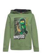 Lwstorm 616 - Sweatshirt Tops Sweat-shirts & Hoodies Hoodies Green LEG...
