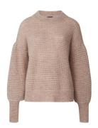 Astrid Alpaca Blend Sweater Tops Knitwear Jumpers Beige Lexington Clot...