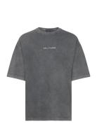 Roshon Ss T-Shirt Tops T-shirts Short-sleeved Grey Daily Paper