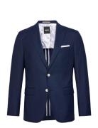 H-Hutson-233 Suits & Blazers Blazers Single Breasted Blazers Blue BOSS