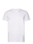 Men's O-Neck Tee, Cotton/Stretch Tops T-shirts Short-sleeved White NOR...