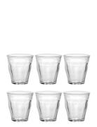 Picardie Tumbler X 6 Home Tableware Glass Drinking Glass Nude Duralex