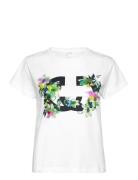 T-Shirt 1/2 Sleeve Tops T-shirts & Tops Short-sleeved White Gerry Webe...