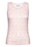 Riju Tanktop Tops T-shirts & Tops Sleeveless Pink Noella