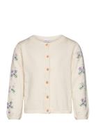 Nmfderinna Ls Knit Card Tops Knitwear Cardigans Cream Name It