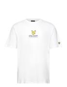 Eagle Logo T-Shirt Tops T-shirts Short-sleeved White Lyle & Scott