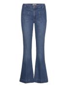 Ivy-Ann Charlotte Jeans Wash Bright Bottoms Jeans Flares Blue IVY Cope...