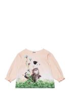 Elina Tops T-shirts Long-sleeved T-shirts Pink Molo