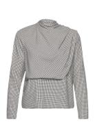 Blouses Blanche Sassy Tops Blouses Long-sleeved Grey ROSEANNA