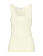 Camisole Tops T-shirts & Tops Sleeveless White Damella Of Sweden