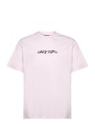 Unified Type Ss T-Shirt Designers T-shirts Short-sleeved Pink Daily Pa...