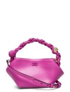 Ganni Bou Bag Mini Bags Top Handle Bags Pink Ganni