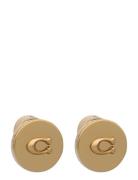 Coach Signature C Disc Stud Earrings Accessories Jewellery Earrings St...