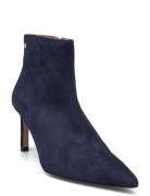 Janet Bootie 70-S Shoes Boots Ankle Boots Ankle Boots With Heel Navy B...