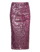 Sequins Pencil Skirt Designers Knee-length & Midi Pink ROTATE Birger C...
