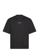 Center Chest Boxy R T Tops T-shirts Short-sleeved Black G-Star RAW