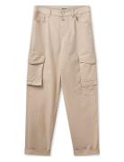 Mmadeline Rosita Cargo Pant Bottoms Trousers Cargo Pants Beige MOS MOS...